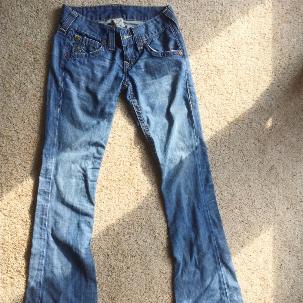 True Religion 27x34 jeans!